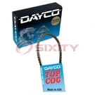 Dayco Fan Alternator Accessory Drive Belt For 1961-1962 Dodge Lancer 3.7L L6 Br. Fixed Price $35.22.