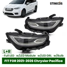 For 2021-2026 Chrysler Pacifica Full Led Projector Headlight W/module Left+right. Fixed Price $271.99.