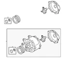 Genuine Volkswagen Alternator 06K-903-024-E. Fixed Price $1117.31.