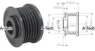 Alternator Overdrive 45MM 6 Groove Pulley Aluminum Hard Anodizing. Fixed Price $31.49.