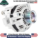 Oem Alternator For Honda Cr-v 2.4L 2002-2006 Acura Rsx 2.0L 90AMP 7 GROOVE#13966. Fixed Price $69.99.