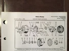Delco-remy Delcotron Generator 1100753 And Up, Parts List Instructions. Fixed Price $33.53.