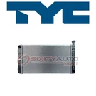 Tyc Radiator For 1996-2002 Chevrolet Express 2500 5.0L 5.7L V8 Cooler Tm. Fixed Price $220.68.