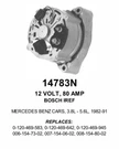 Alternator Fits Mercedes-benz 380SE 3.8L V8 1984 1985 10463999, 334-1723. Fixed Price $149.90.