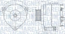 Magneti Marelli 063731593010 Alternator. Fixed Price $221.12.