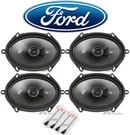 Kicker 6X8" Front+rear Speaker Replacement Kit 05-07 Ford F-250/350/450/550. Fixed Price $185.46.