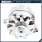 Alternator 110AMP Chrome Wire Self Exciting Street Rod For Gm 305 350 Bbc Sbc. Fixed Price $80.25.