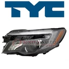 Tyc Left Headlight Assembly For 2017-2019 Honda Ridgeline Electrical Bu. Fixed Price $257.20.
