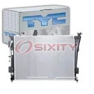 Tyc Radiator For 2011-2014 Hyundai Sonata 2.4L L4 Cooler Cooling Antifreeze Kt. Fixed Price $166.82.