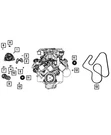 Genuine Mopar Alternator Remanufactured R6028697AP. Fixed Price $325.16.