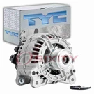 Tyc Alternator For 1999-2005 Volkswagen Jetta 1.8L 1.9L 2.0L L4 Electrical Ep. Fixed Price $214.64.