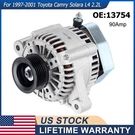 Alternator Oem 13754 For 1997-2001 Toyota Camry 1999-2001 Solara L4 2.2L 80AMP. Fixed Price $63.99.