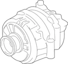 1999-07 Ford Super Duty 6.0L 110A Alternator Motorcraft GLV9007RM 6U2Z10V346DNRM. Fixed Price $200.00.