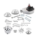 Labwork Water Pump Pulley Kit Long Alternator +power Steering Sbc For Chevy. Fixed Price $344.74.