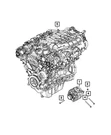 Genuine Mopar Engine Generator 68417026AA. Fixed Price $873.91.