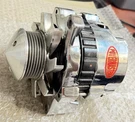 Powermaster Street Alternator 140 Amps Chrome Plated 12V Gm CS130 Case 37803. Fixed Price $200.00.
