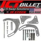 Ict Billet Bbc Alternator / Power Steering Pump Accessory Drive Bracket Kit. Fixed Price $115.99.