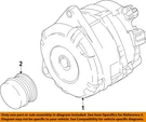 Ford Oem 18-23 Expedition,navigator Electrical Alternator-alternator JL1Z10346A. Fixed Price $650.25.