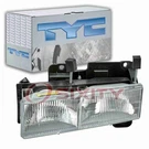 Tyc Left Headlight Assembly For 1988-1999 Gmc C1500 Electrical Lighting Body Mp. Fixed Price $54.22.