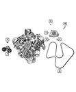 Genuine Mopar Alternator Remanufactured R6029914AL. Fixed Price $350.64.