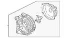 Genuine Audi Alternator 06E-903-024-NX. Fixed Price $690.92.