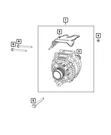 Genuine Mopar Alternator Remanufactured R6029740AA. Fixed Price $403.09.