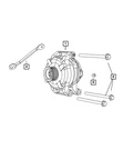 Genuine Mopar Alternator Remanufactured R4801866AC. Fixed Price $307.80.