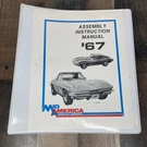 1967 Chevrolet Corvette Assembly Instruction Manual Mid America. Fixed Price $32.30.