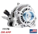 200 Amp 11176 Alternator Honda Civic 1.8L 06-11 High Output Performance Hd New. Fixed Price $234.98.