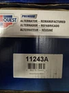 11243A Reman Carquest Alternator Fits Jeep Wrangler 2007-2008. Fixed Price $109.99.