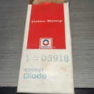 1976-79 Olds Buick Chevy Nos Gm Delco Alternator (80 Amp) Diode 830891 D-3918. Fixed Price $50.00.