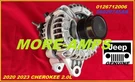 2020 2021 2023 Jeep Cherokee 2.0L New Oem Open Box Alternator 0126712006 42264. Fixed Price $280.25.