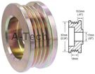 Alternator 4 Groove Pulley For Chevrolet Gmc 17ID 57OD 12SI CS130 Delco. Fixed Price $10.00.