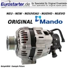1**ALTERNATOR New Genuine Mando (valeo Korea) Oe Ref. 145809065 For Mazda. Fixed Price $402.90.