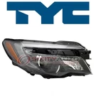 Tyc Right Headlight Assembly For 2016-2018 Honda Pilot Electrical Lighting Mi. Fixed Price $210.48.