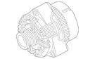 Genuine Mercedes-benz Remanufactured Alternator 011-154-64-02-83. Fixed Price $371.51.