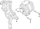 Genuine Audi Generator Assembly 06L-903-024-K. Fixed Price $522.22.
