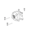 Genuine Mopar Engine Generator 68527972AA. Fixed Price $413.40.