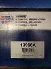 Alternator Carquest 13966A Remanufactured Acura Rsx L4 Honda Cr-v. Fixed Price $189.99.