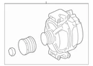 Genuine Mercedes-benz Alternator 014-154-42-02-84. Fixed Price $1139.20.