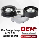 For Dodge Dakota Jeep Grand Cherokee Serpentine Drive Belt Tensioner 53030958AB. Fixed Price $30.00.