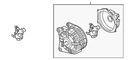Genuine Volkswagen Alternator 06K-903-024-CX. Fixed Price $691.30.