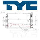 Tyc Radiator For 1988-1994 Gmc C3500 5.7L V8 Cooler Cooling Antifreeze Jg. Fixed Price $179.31.
