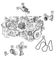 Genuine Mopar Alternator Remanufactured R6029707AB. Fixed Price $415.44.