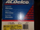 Acdelco 321-506 Gm 10463215 Alternator Remanufacture Genuine!. Fixed Price $99.95.