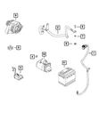 Genuine Mopar Engine Generator 68363550AA. Fixed Price $454.20.