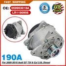 059903018A Water Cooled Alternator 190A For 2009-10 Audi Q7 Tdi Diesel Cata 3.0. Fixed Price $179.00.