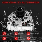 New 140AMP Alternator For Bmw X5 3.0L 2004-2006 12-31-7-551-252 12-31-7-530-086. Fixed Price $118.64.
