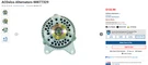 Acdelco 335-1119 Alternator Brand New 88877329. Fixed Price $115.00.